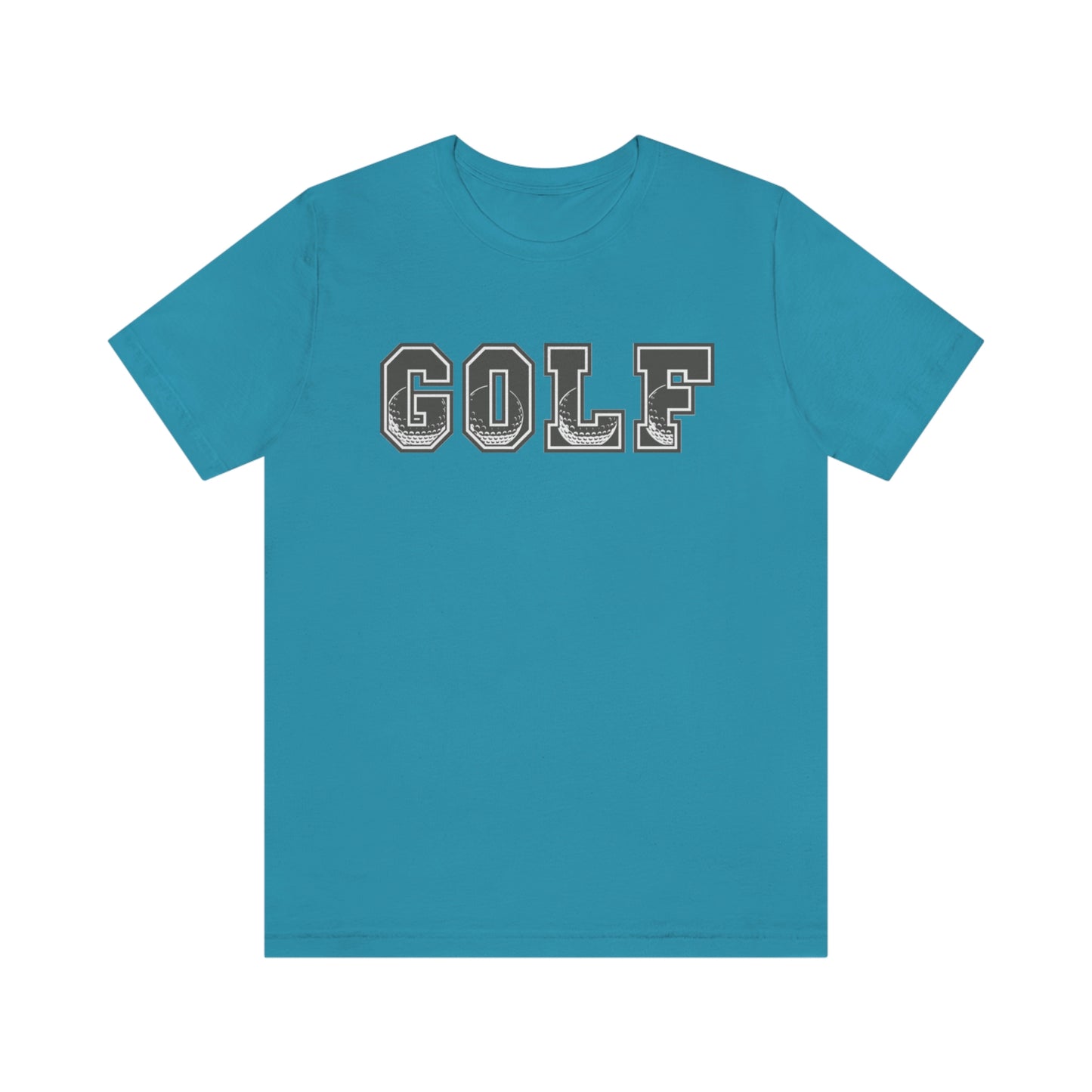 Golf Grey Unisex Jersey Short Sleeve Tee