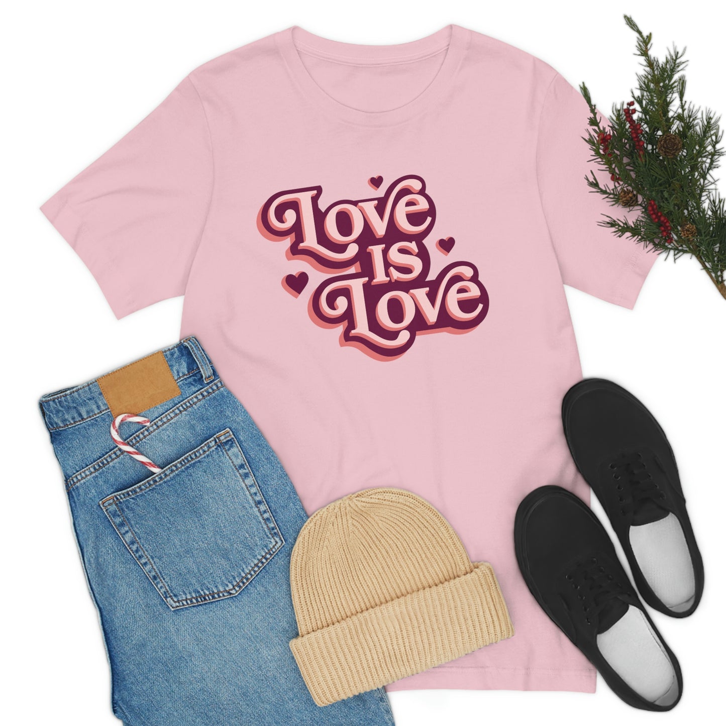 Love is Love Unisex Jersey Short Sleeve Tee