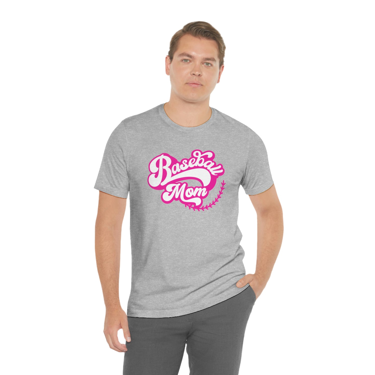 Baseball Mom Unisex Jersey Short Sleeve Tee