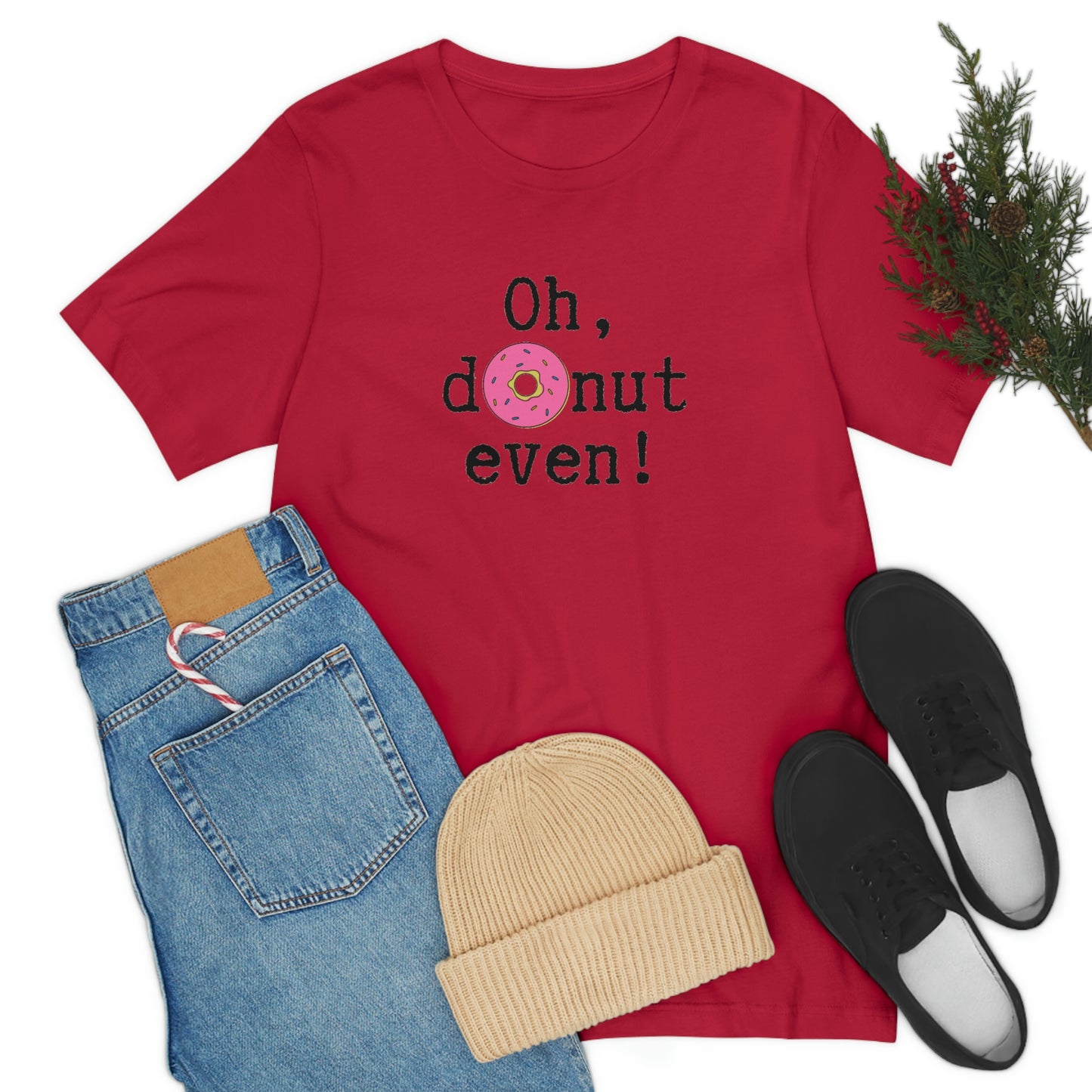 Oh Donut Even Unisex Jersey Short Sleeve Tee