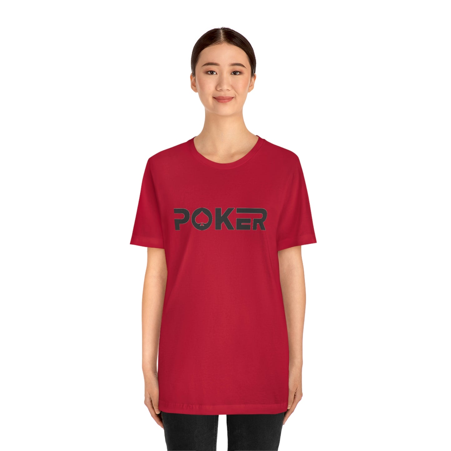 Poker Unisex Jersey Short Sleeve Tee