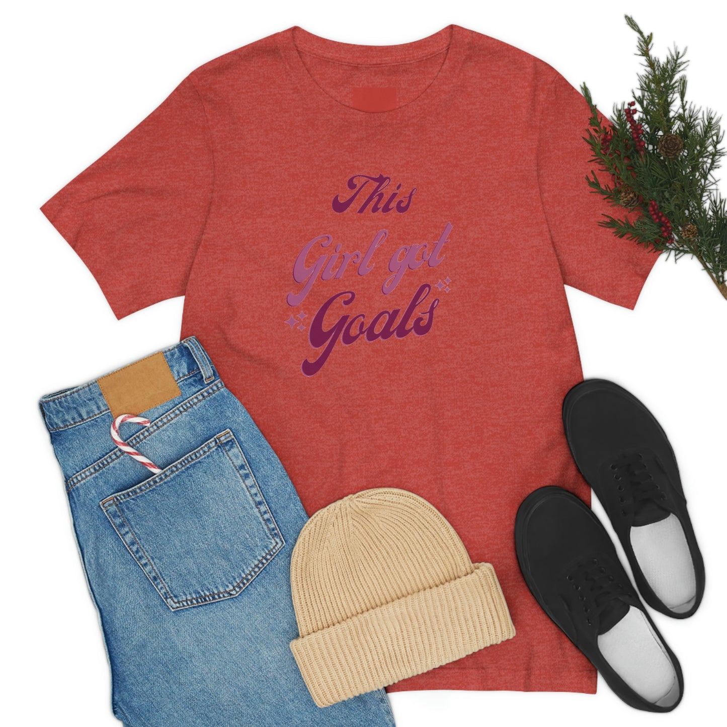 This Girl Got Goals Unisex Jersey Short Sleeve Tee