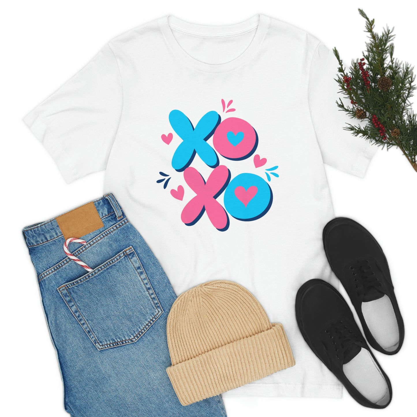 XOXO Unisex Jersey Short Sleeve Tee