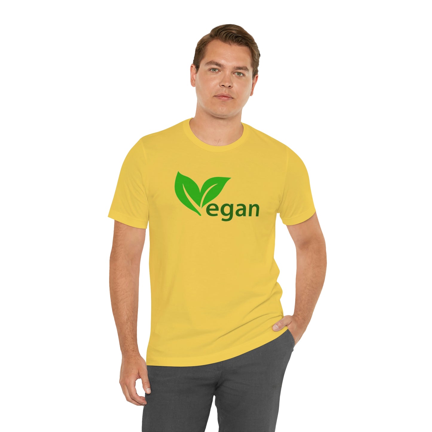 Vegan Unisex Jersey Short Sleeve Tee