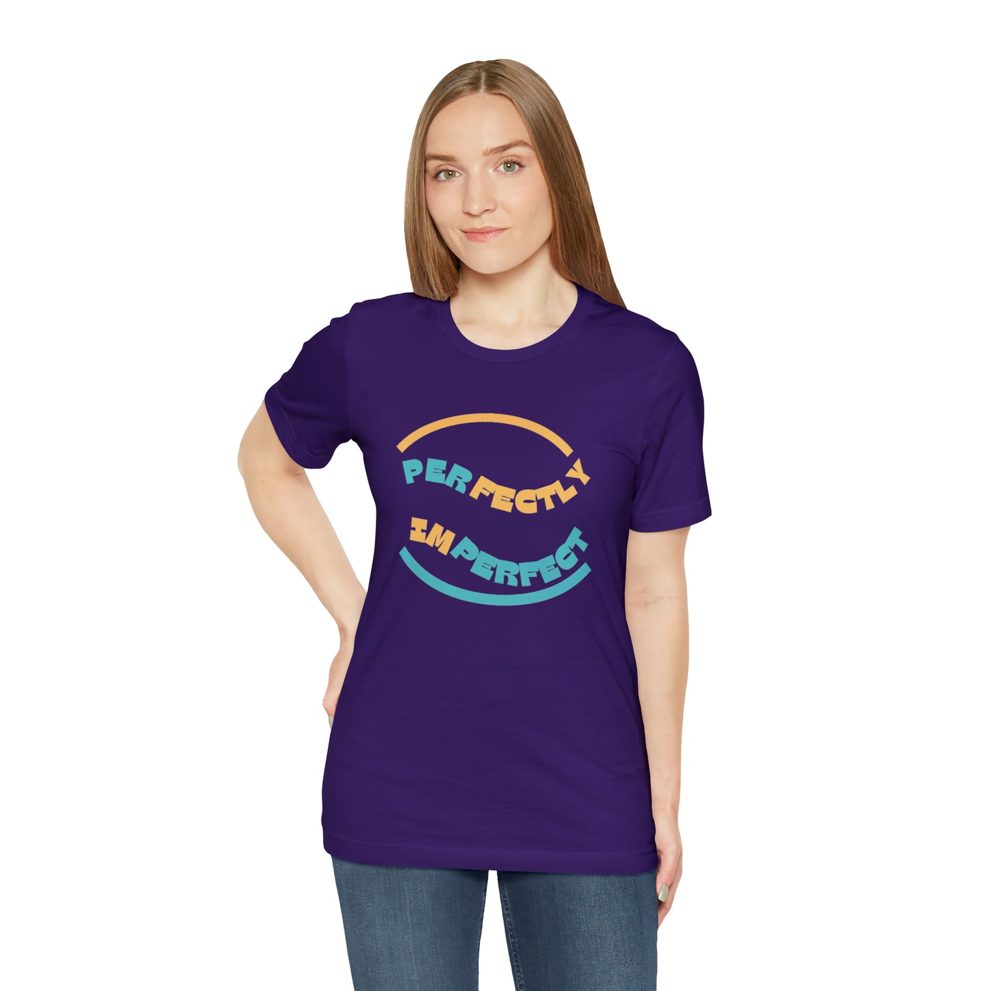 Perfectly Imperfect Unisex Jersey Short Sleeve Tee