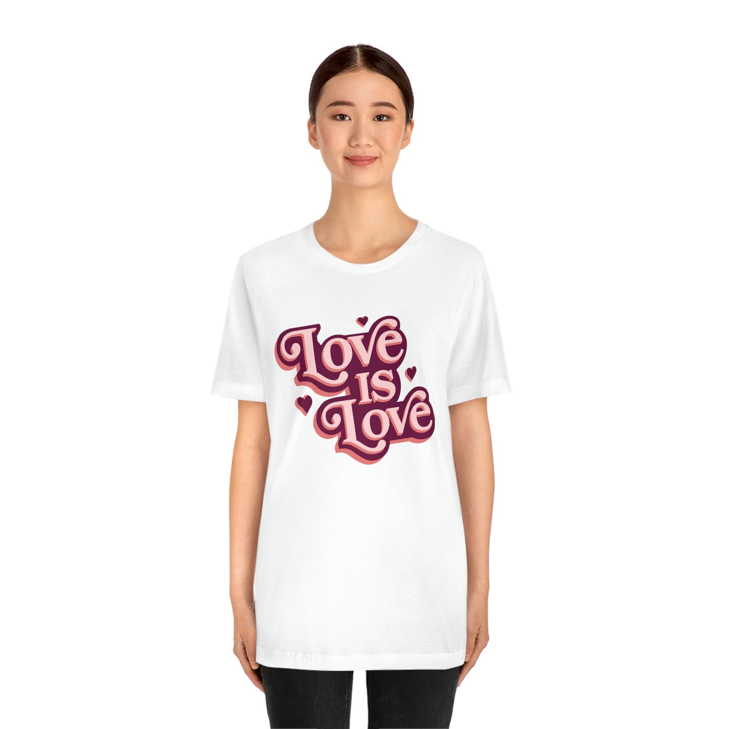 Love is Love Unisex Jersey Short Sleeve Tee