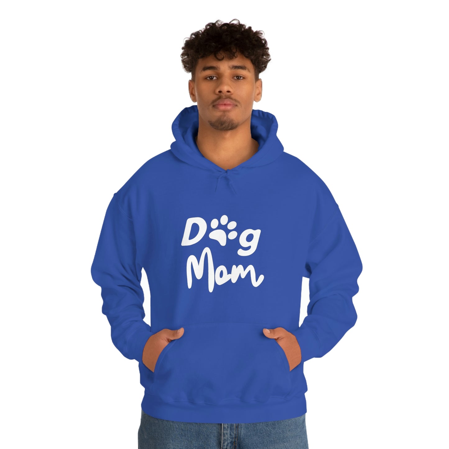 Dog Mom Unisex Heavy Blend™ Hooded Sweatshirt