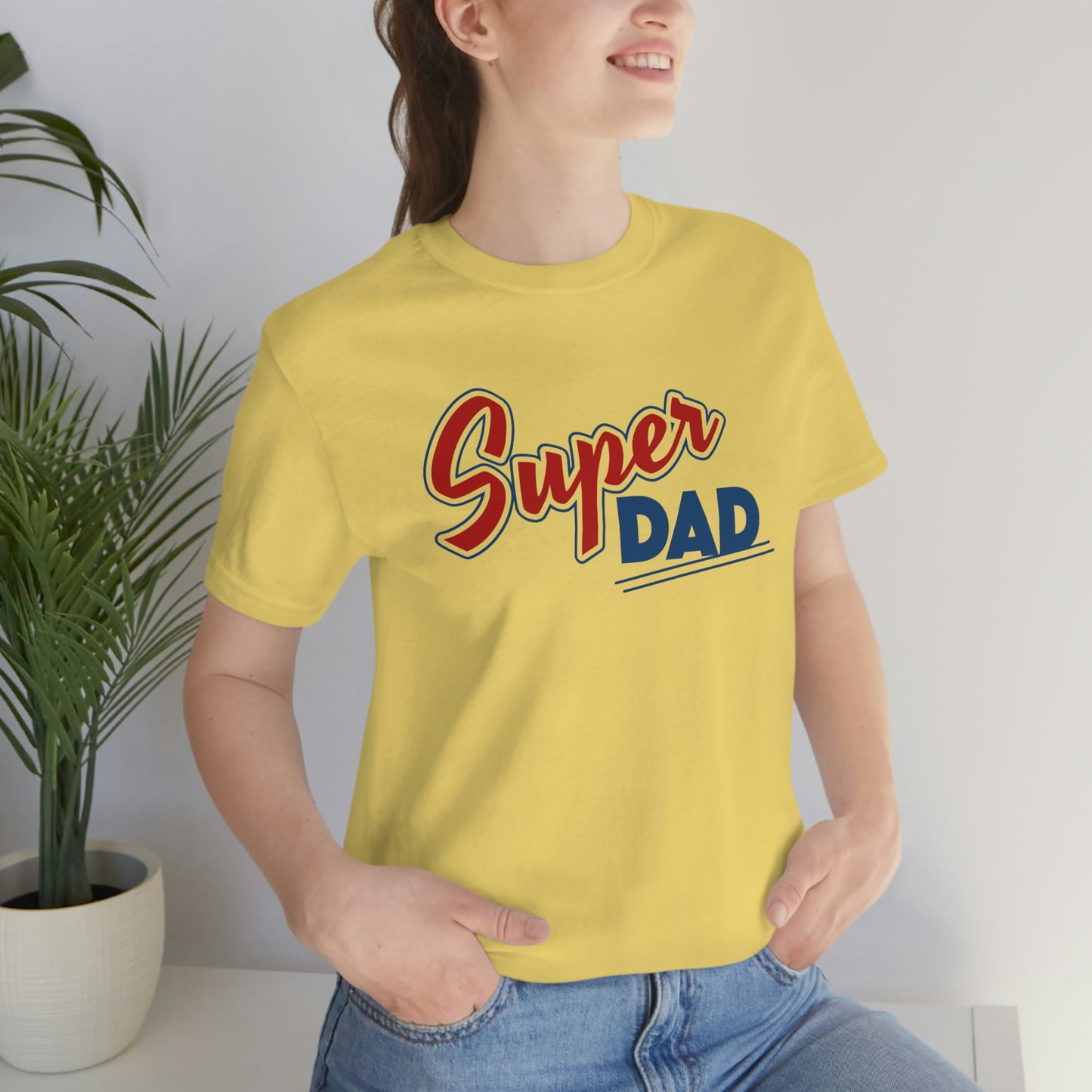 Super Dad Unisex Jersey Short Sleeve Tee