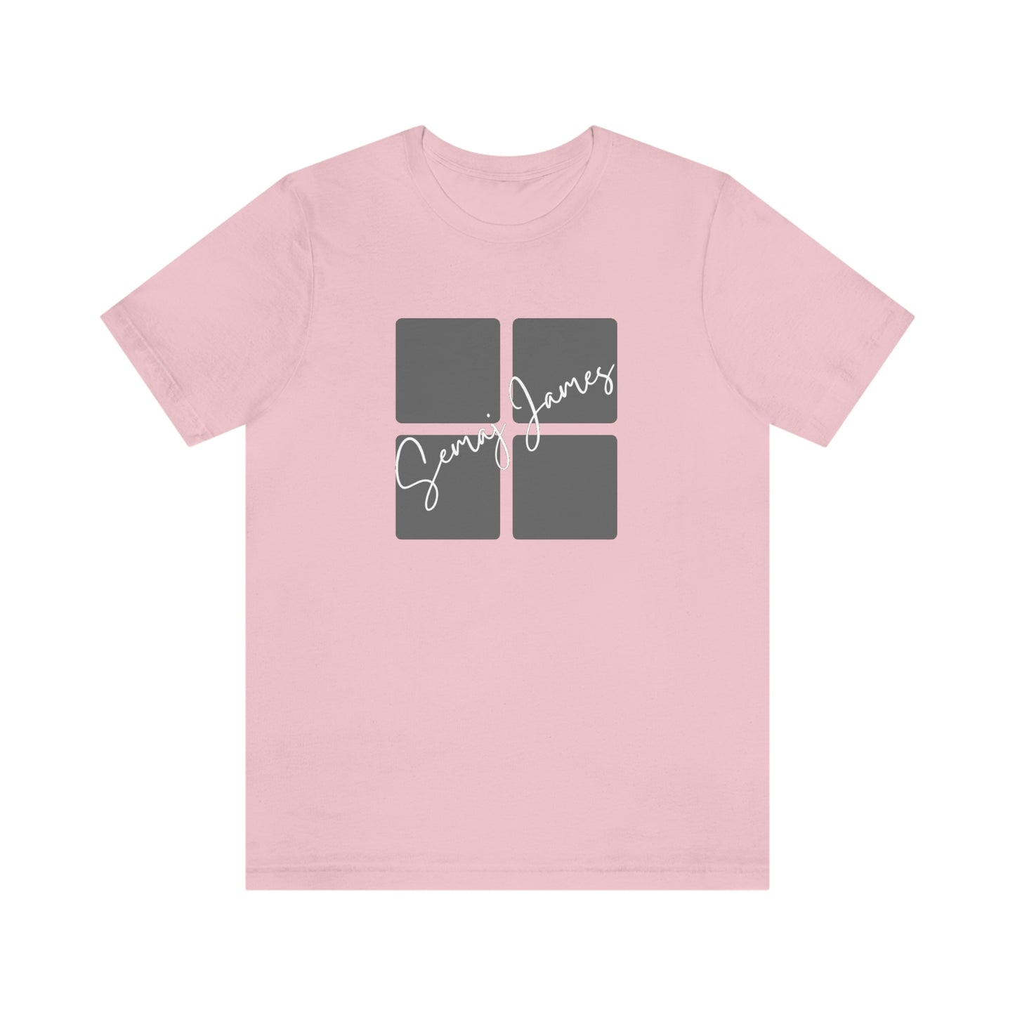 Broken Square Semaj James Unisex Short Sleeve Tee