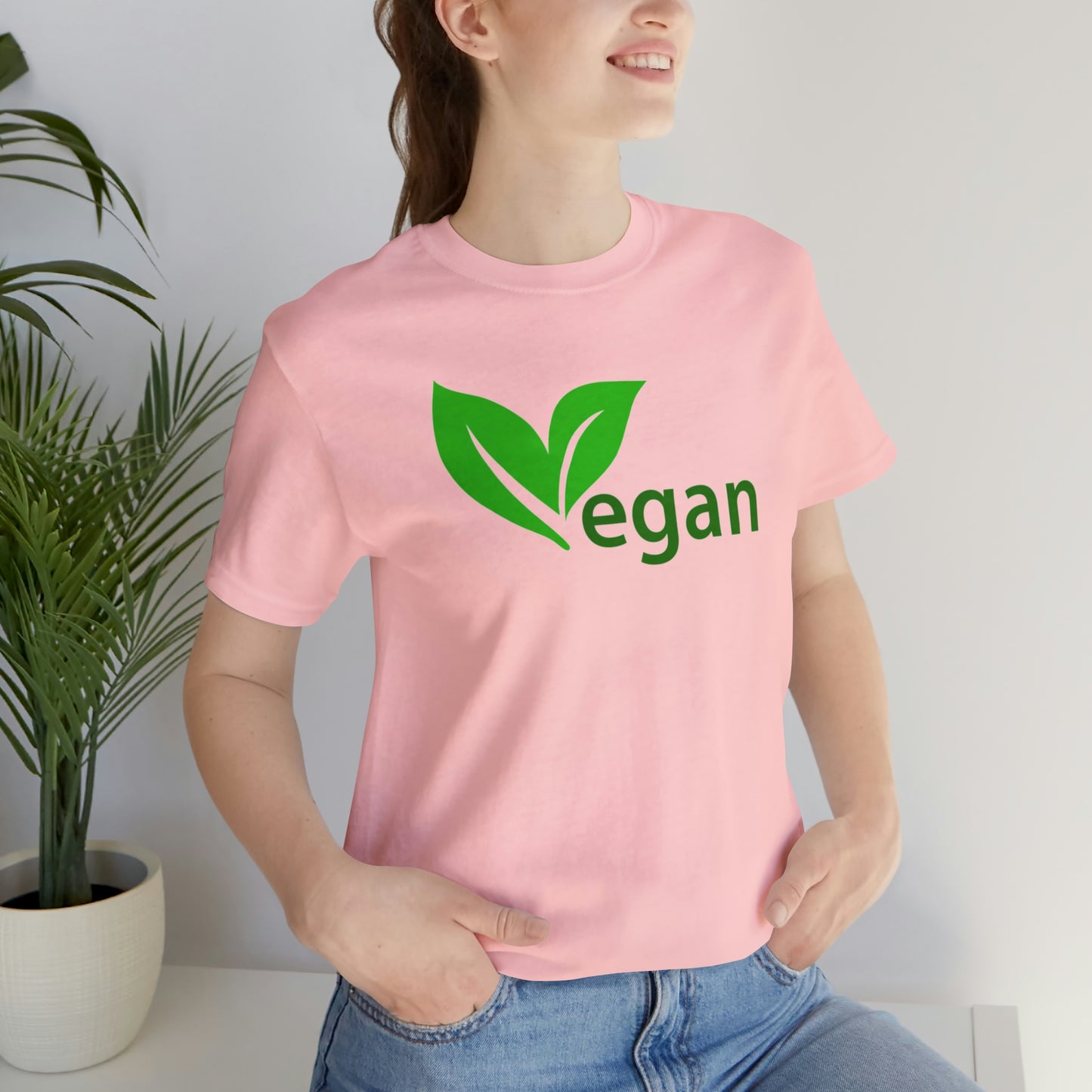 Vegan Unisex Jersey Short Sleeve Tee