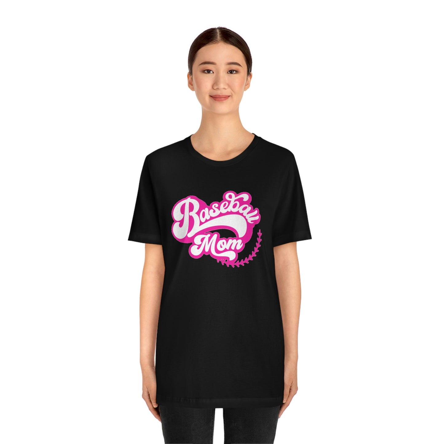 Baseball Mom Unisex Jersey Short Sleeve Tee