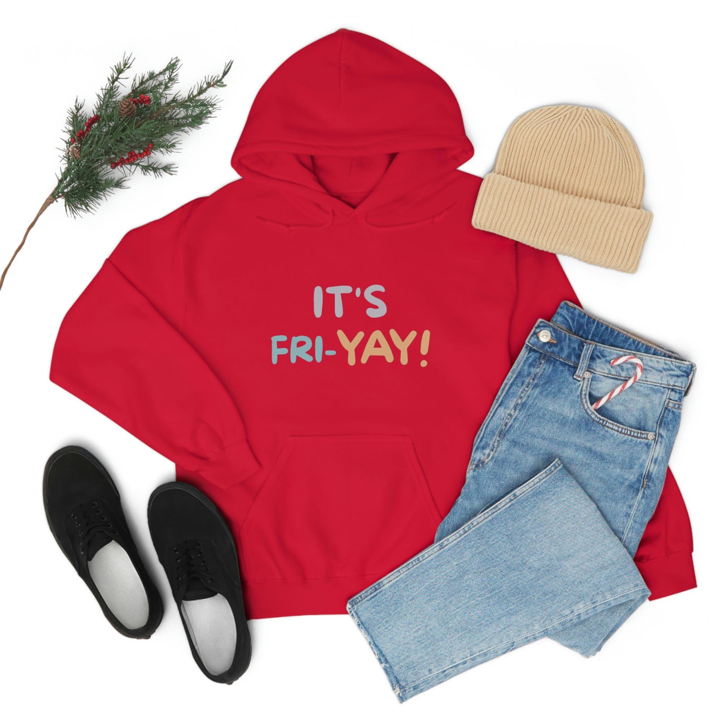 It's Fri-Yay! Unisex Heavy Blend™ Hooded Sweatshirt