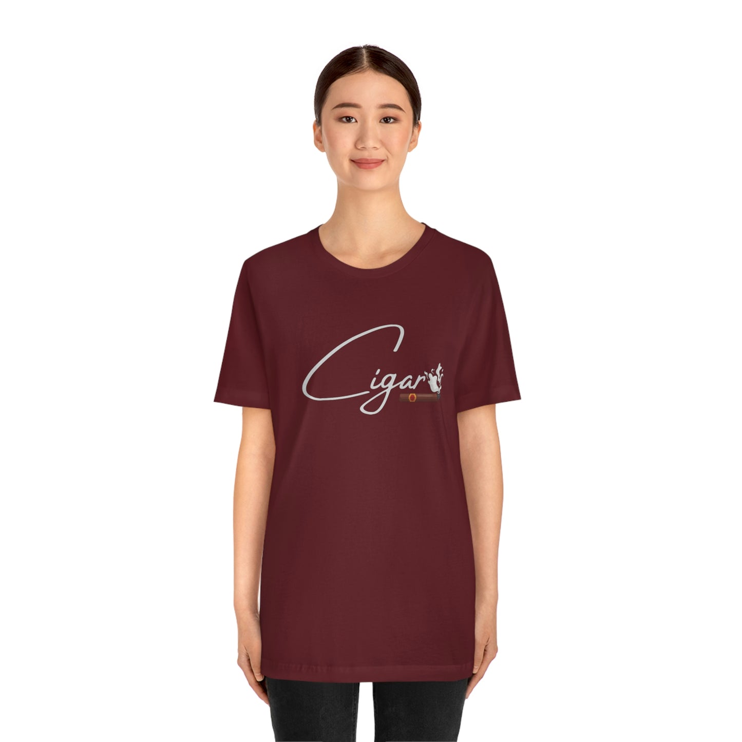 Cigar Unisex Jersey Short Sleeve Tee