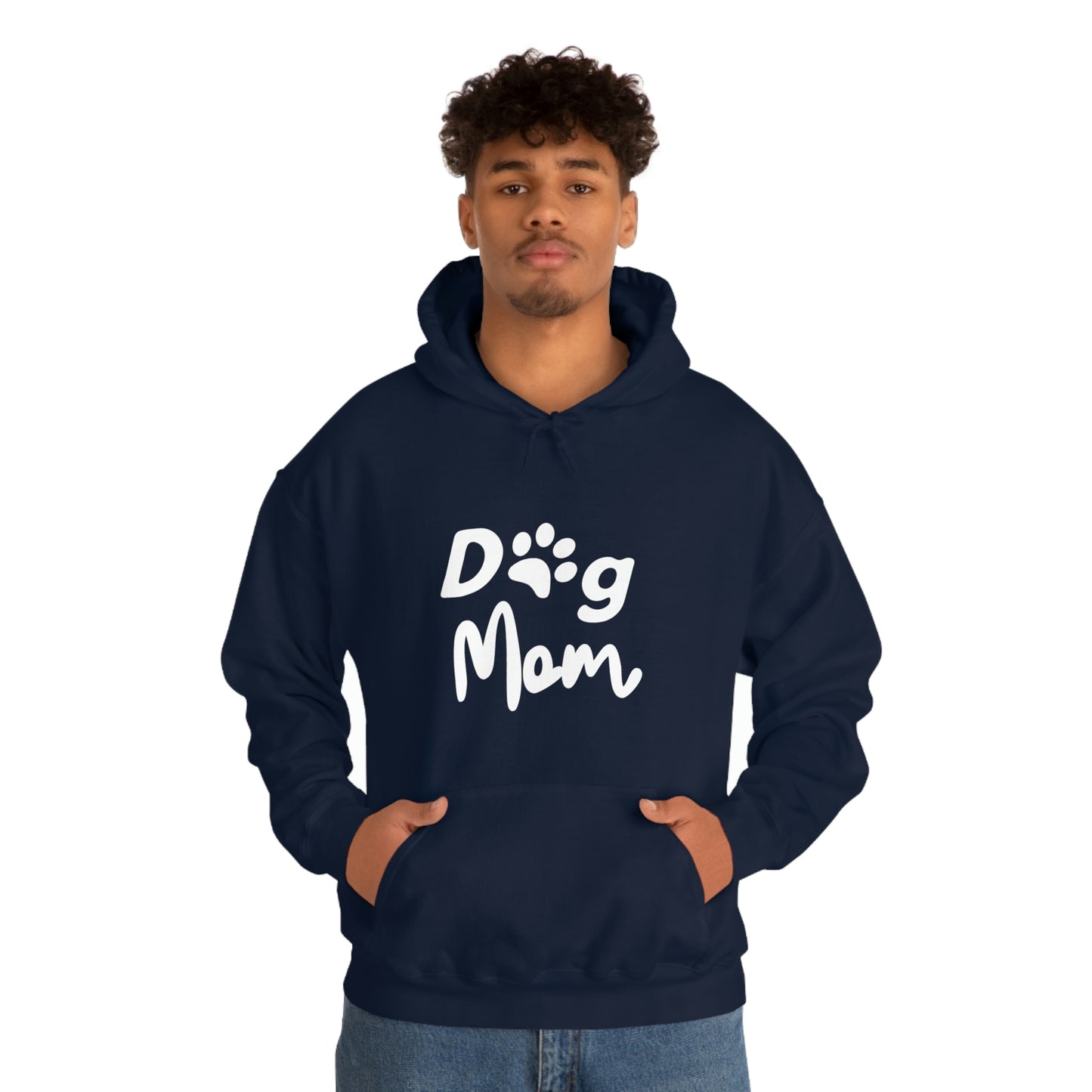 Dog Mom Unisex Heavy Blend™ Hooded Sweatshirt