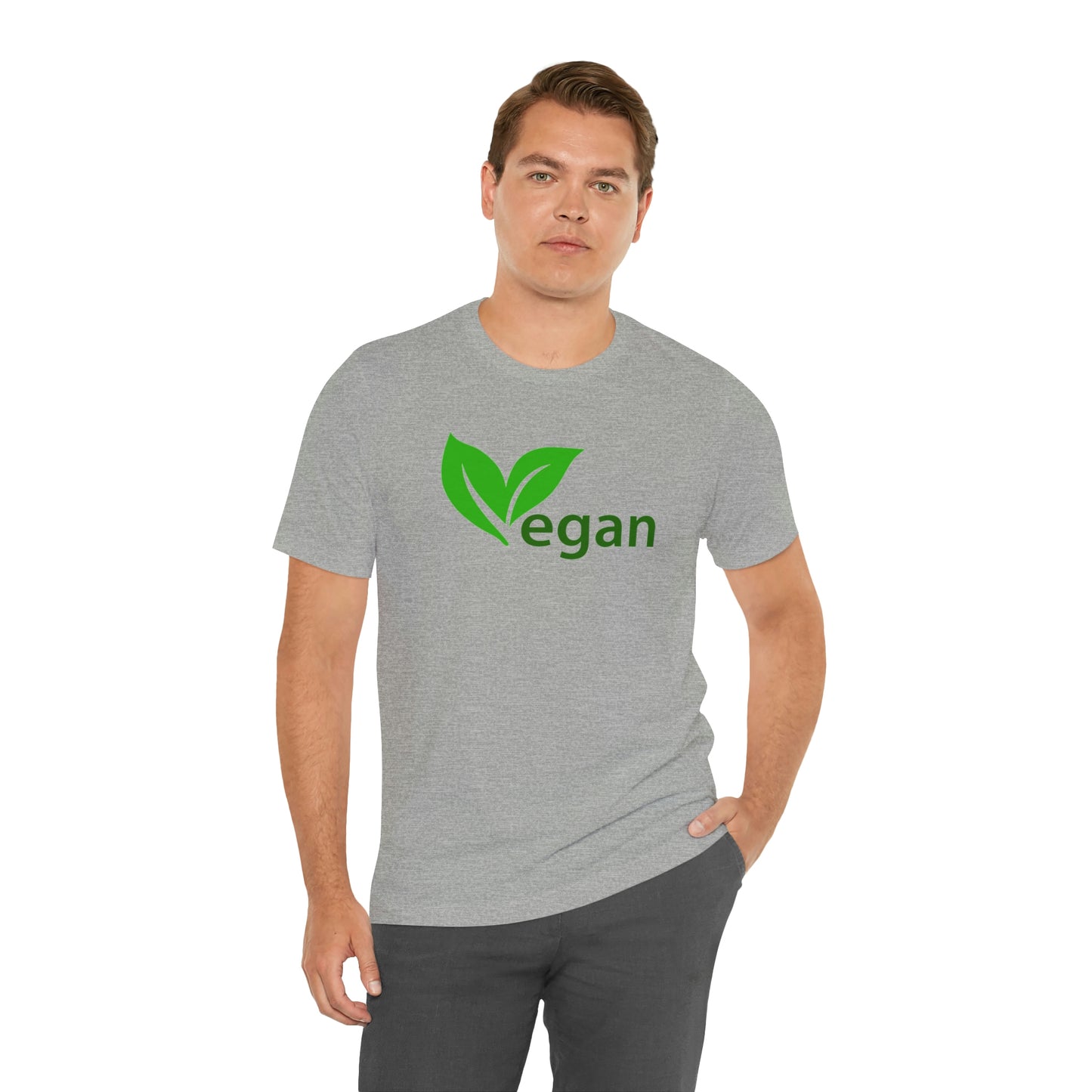 Vegan Unisex Jersey Short Sleeve Tee