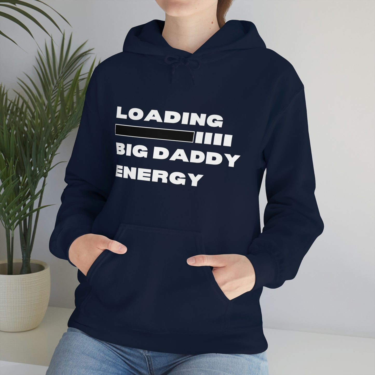 Loading Big Daddy Energy Unisex Heavy Blend™ Hooded Sweatshirt