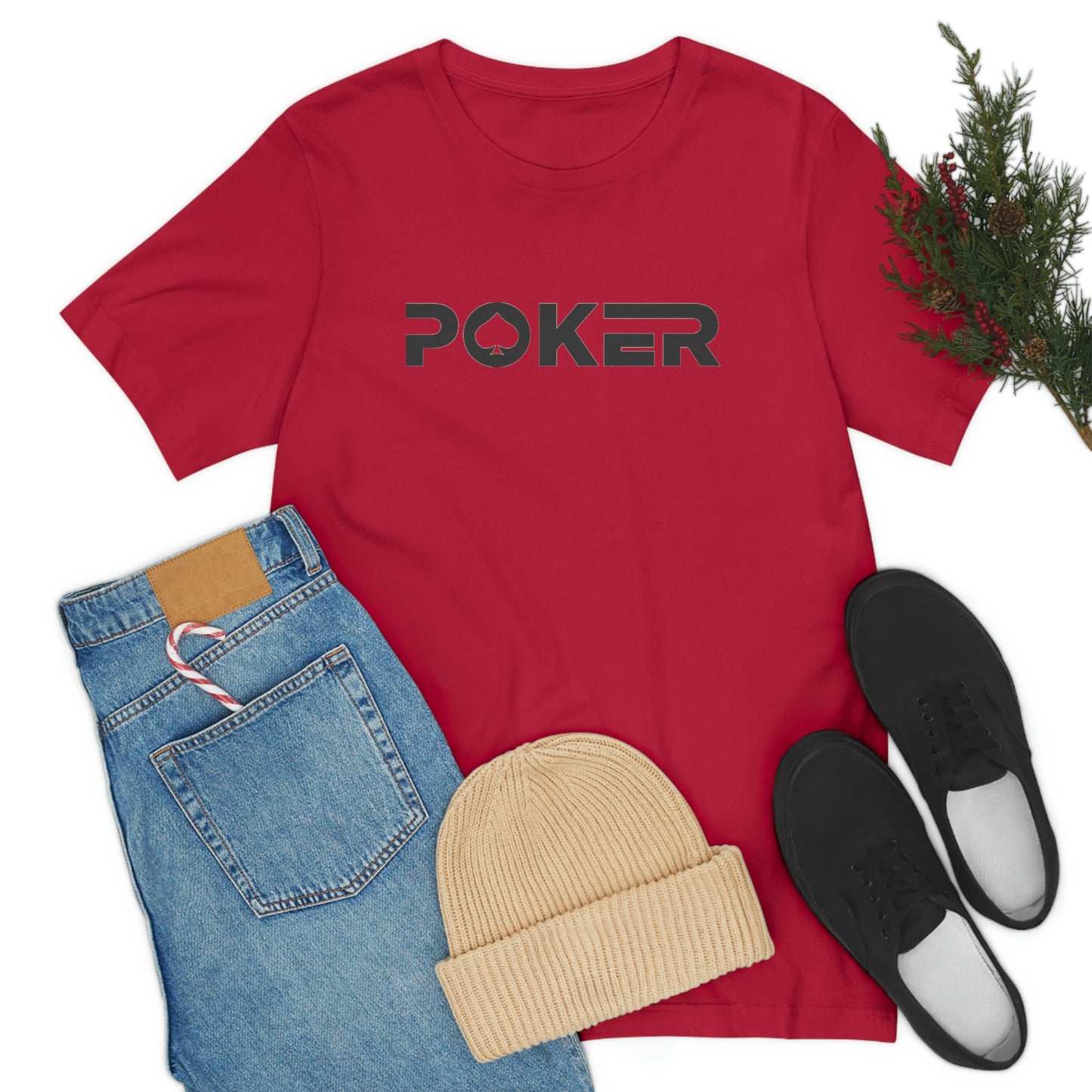 Poker Unisex Jersey Short Sleeve Tee