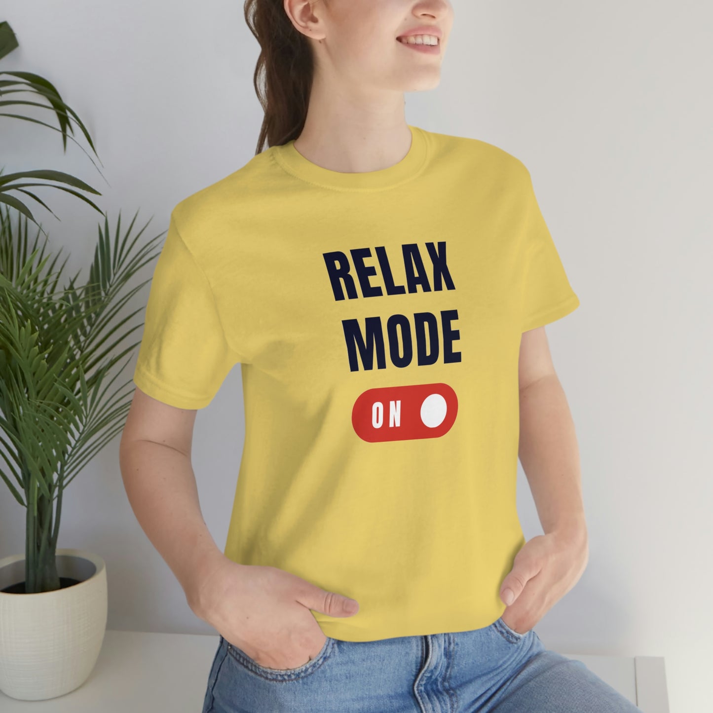 Relax Mode Unisex Jersey Short Sleeve Tee