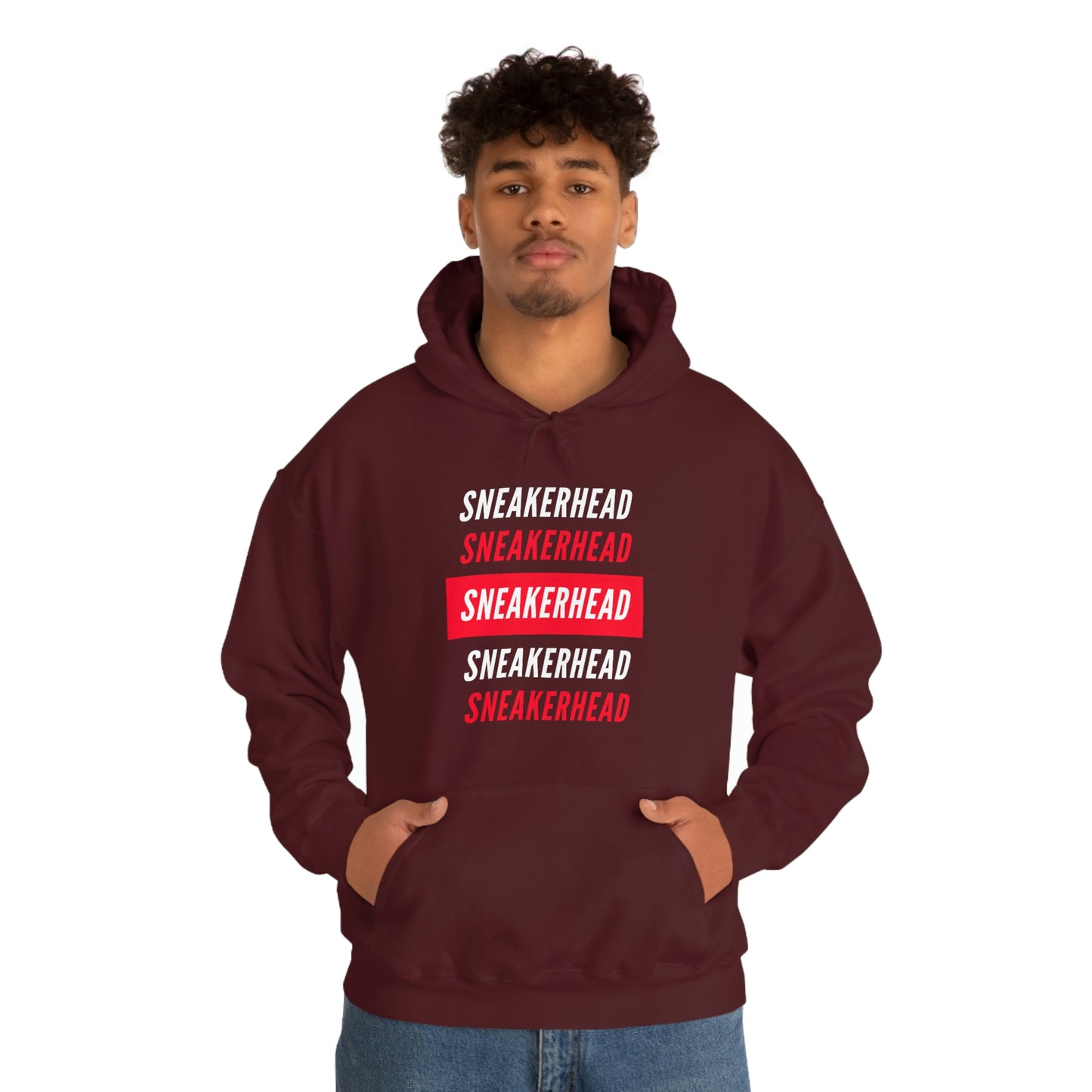 Sneaker Head  Hooded Sweatshirt