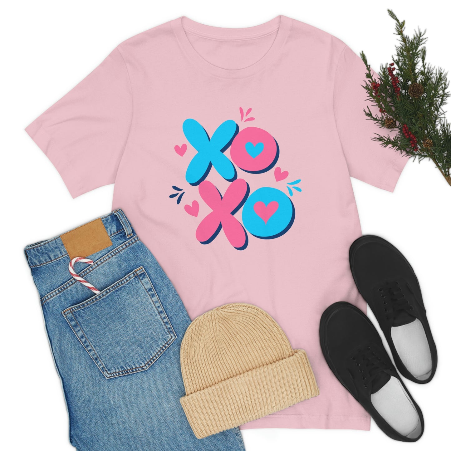 XOXO Unisex Jersey Short Sleeve Tee