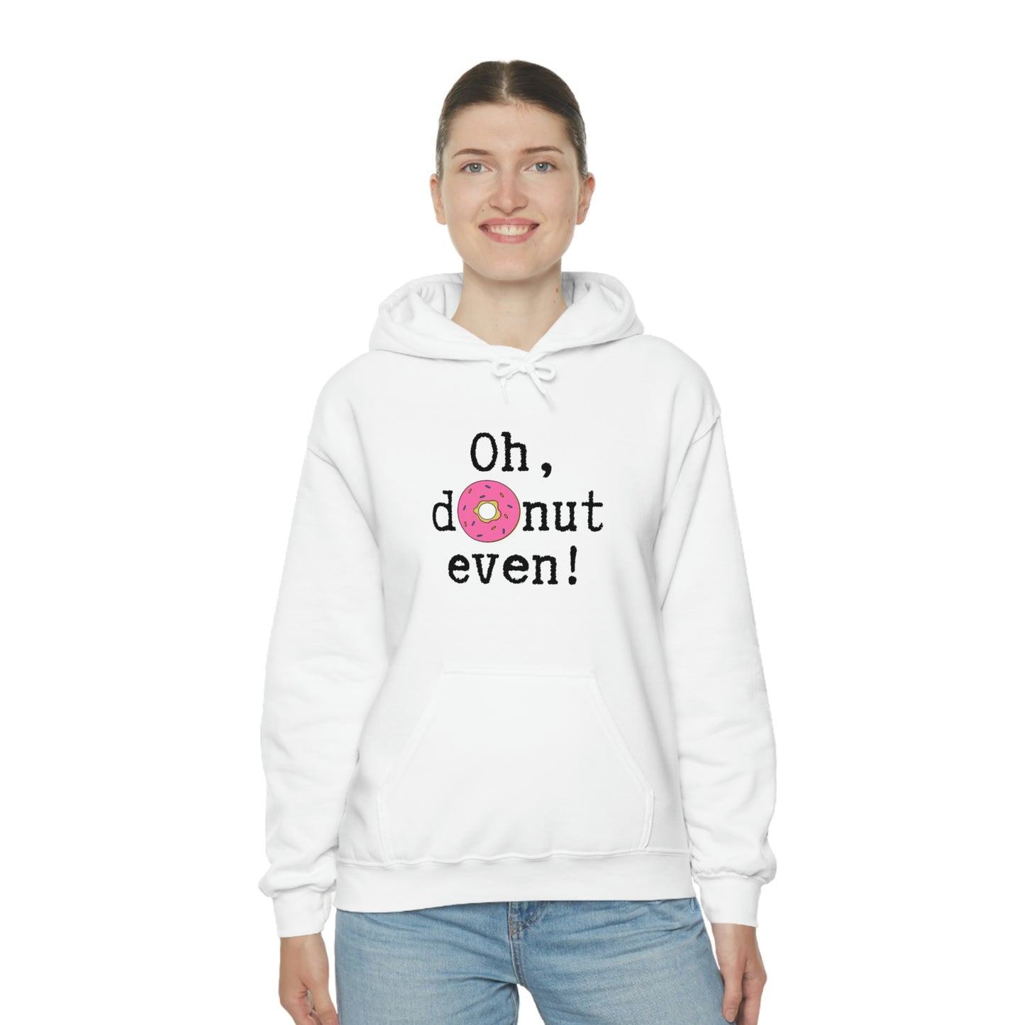 Oh Donut Even Unisex Heavy Blend™ Hooded Sweatshirt