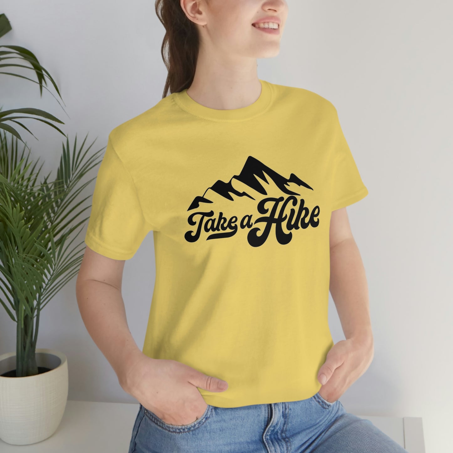 Take A Hike Unisex Jersey Short Sleeve Tee