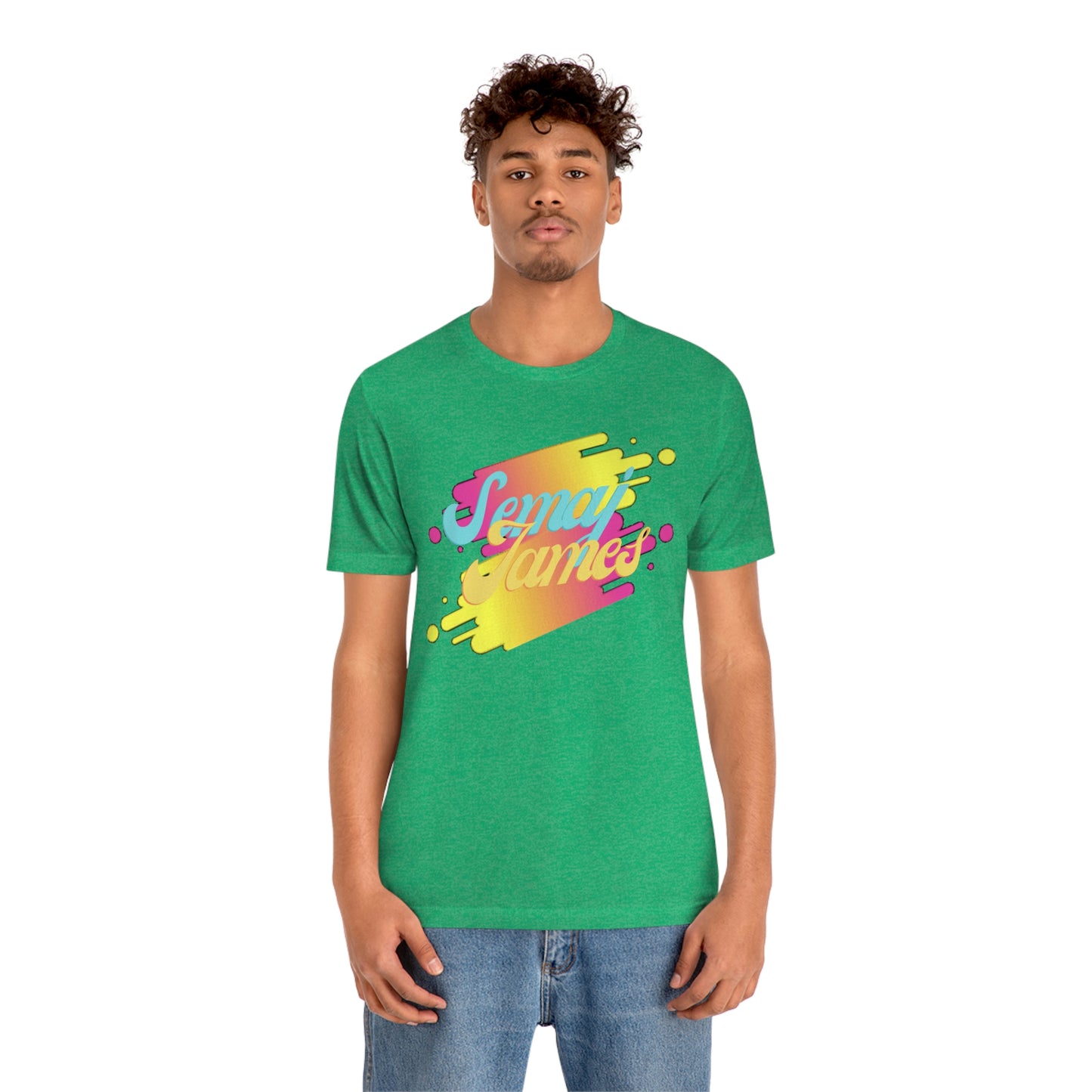 Semaj James Splash Unisex Jersey Short Sleeve Tee