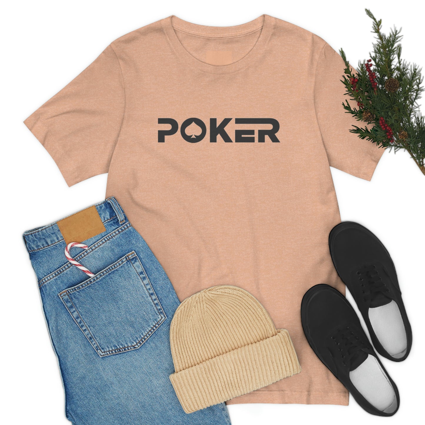 Poker Unisex Jersey Short Sleeve Tee