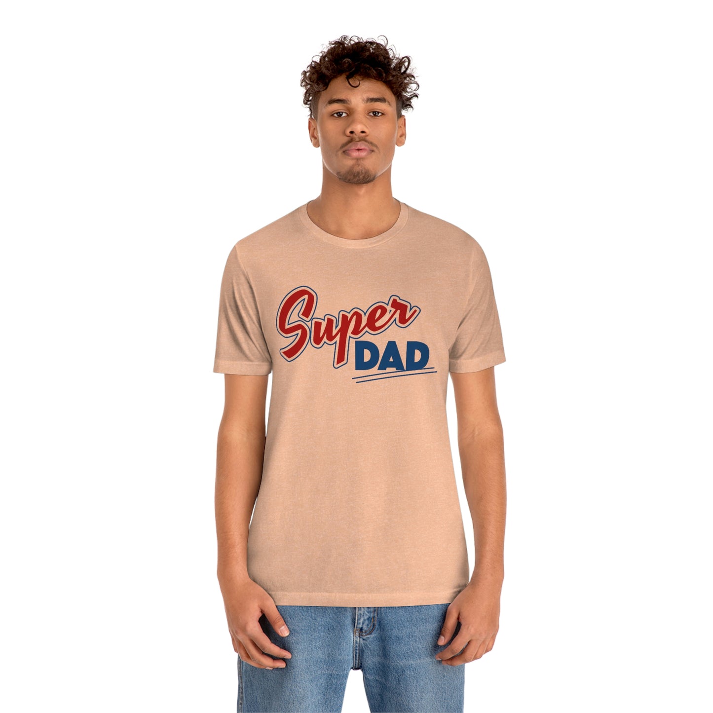 Super Dad Unisex Jersey Short Sleeve Tee