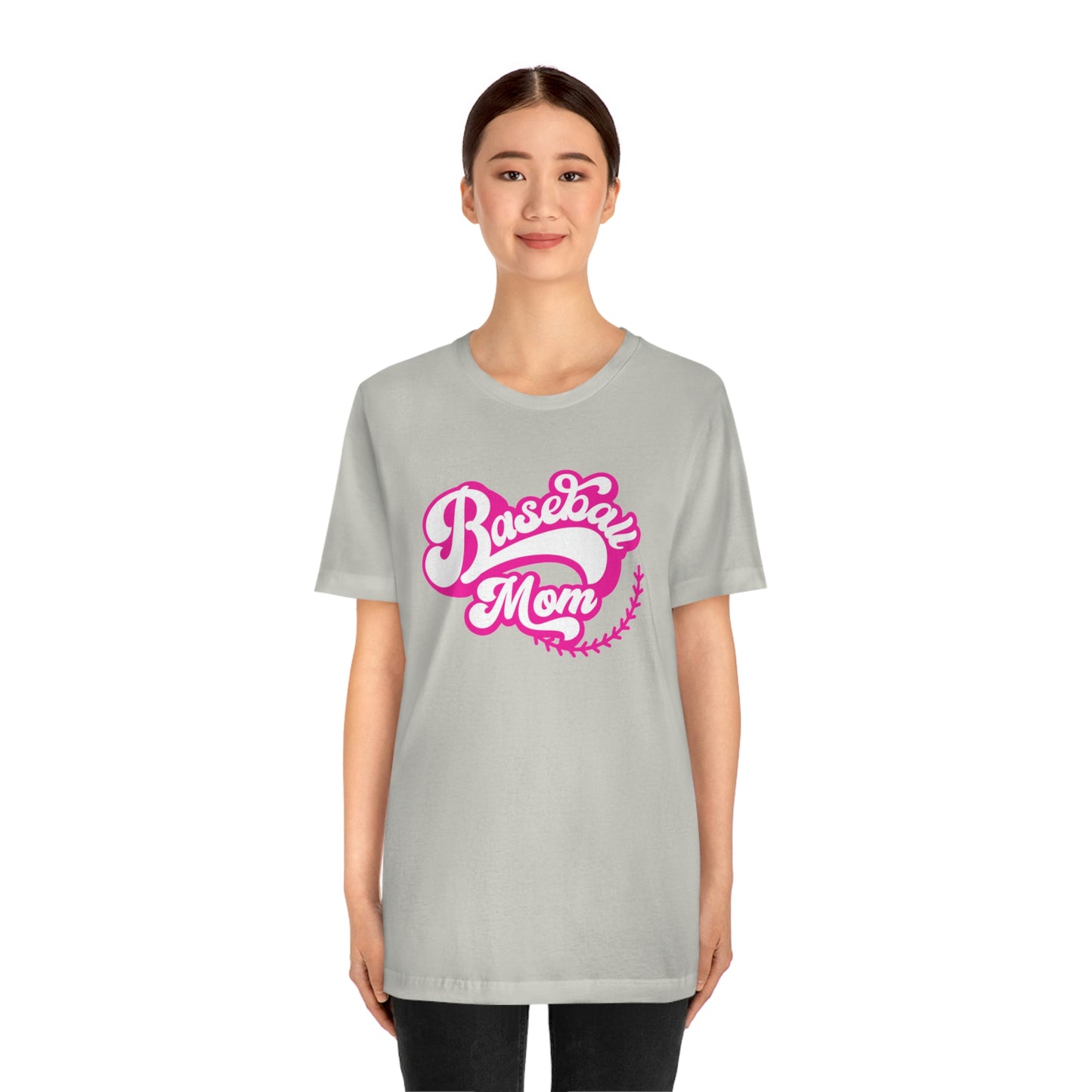 Baseball Mom Unisex Jersey Short Sleeve Tee