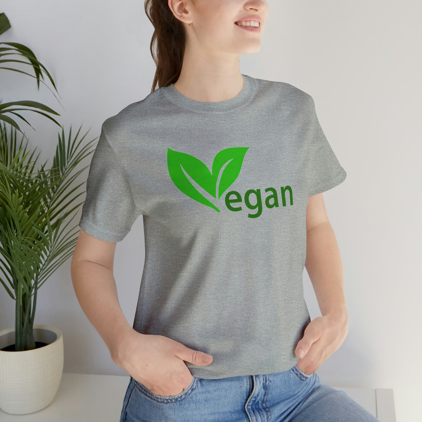 Vegan Unisex Jersey Short Sleeve Tee