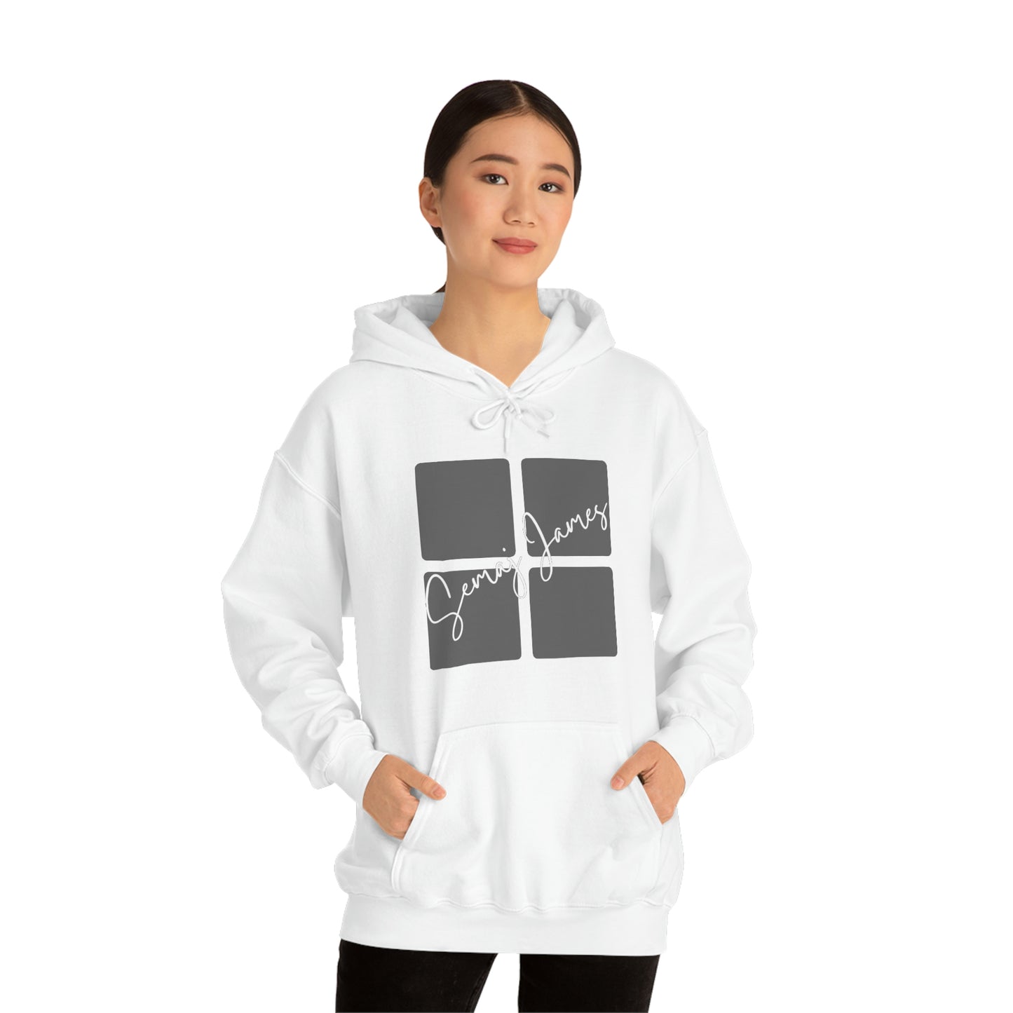 Broken Square Semaj James Unisex Heavy Blend™ Hooded Sweatshirt