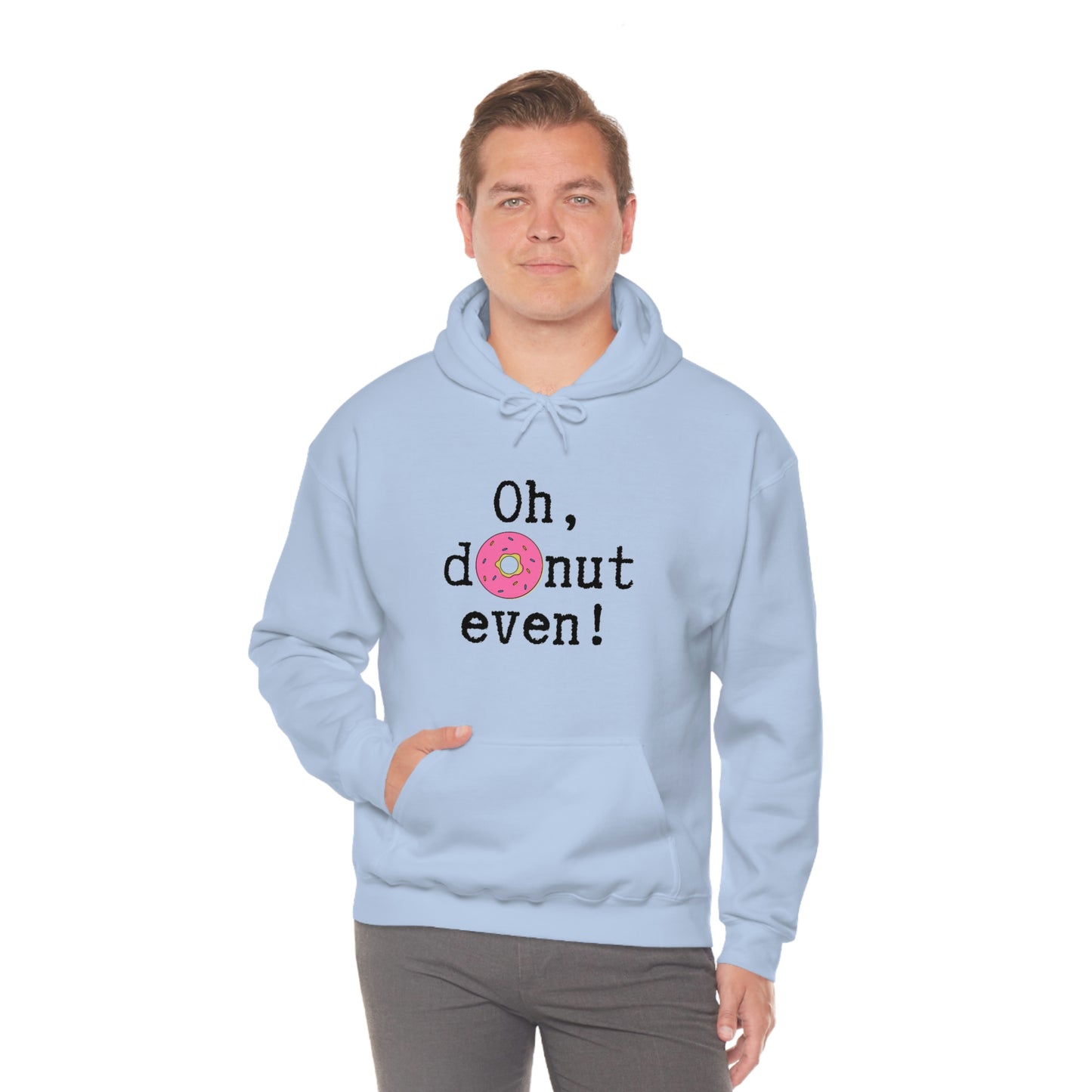 Oh Donut Even Unisex Heavy Blend™ Hooded Sweatshirt