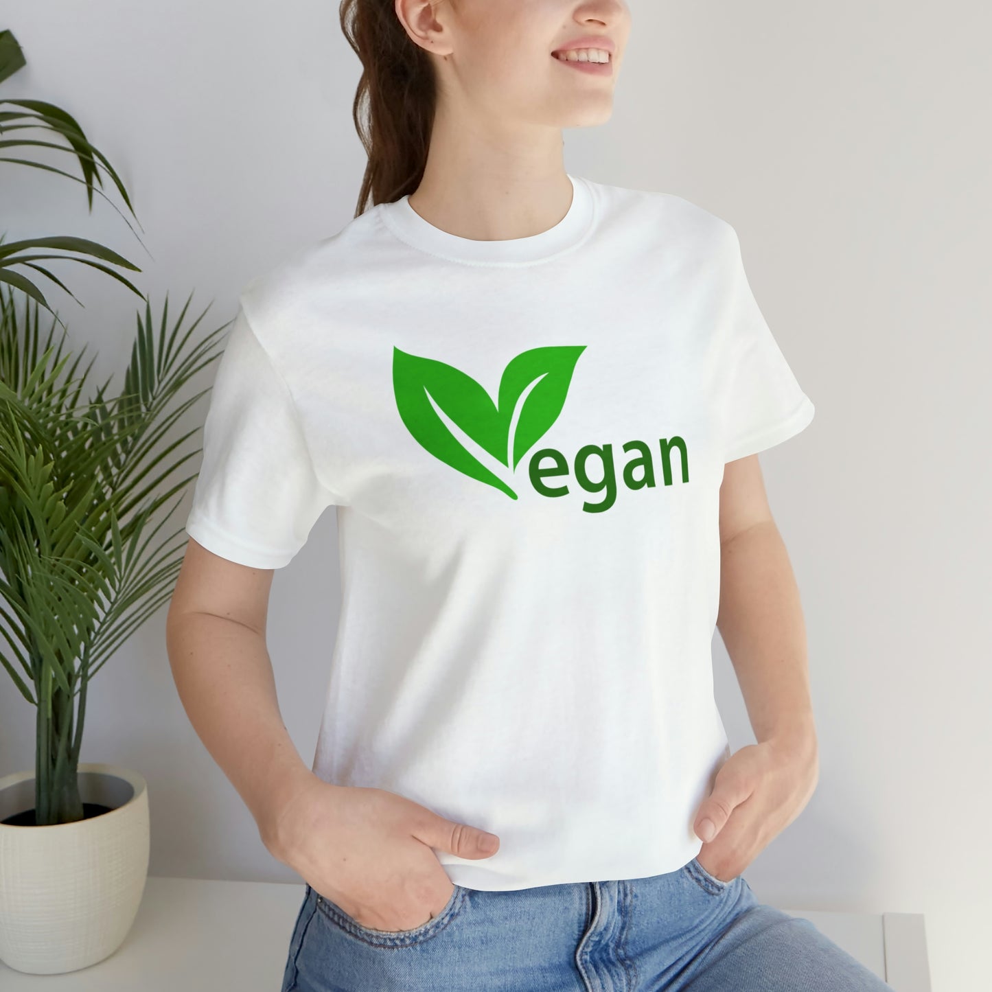 Vegan Unisex Jersey Short Sleeve Tee