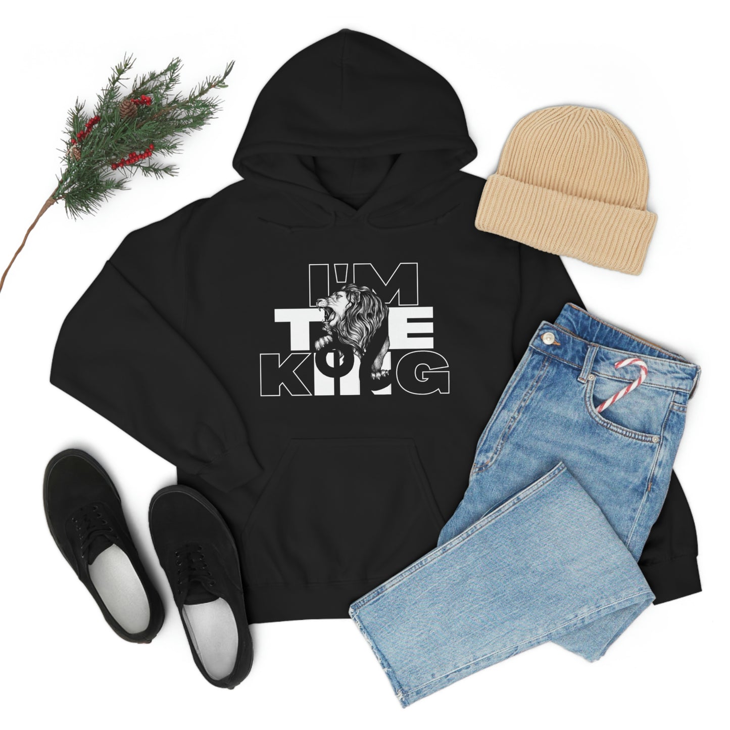 I'm The King Unisex Heavy Blend™ Hooded Sweatshirt