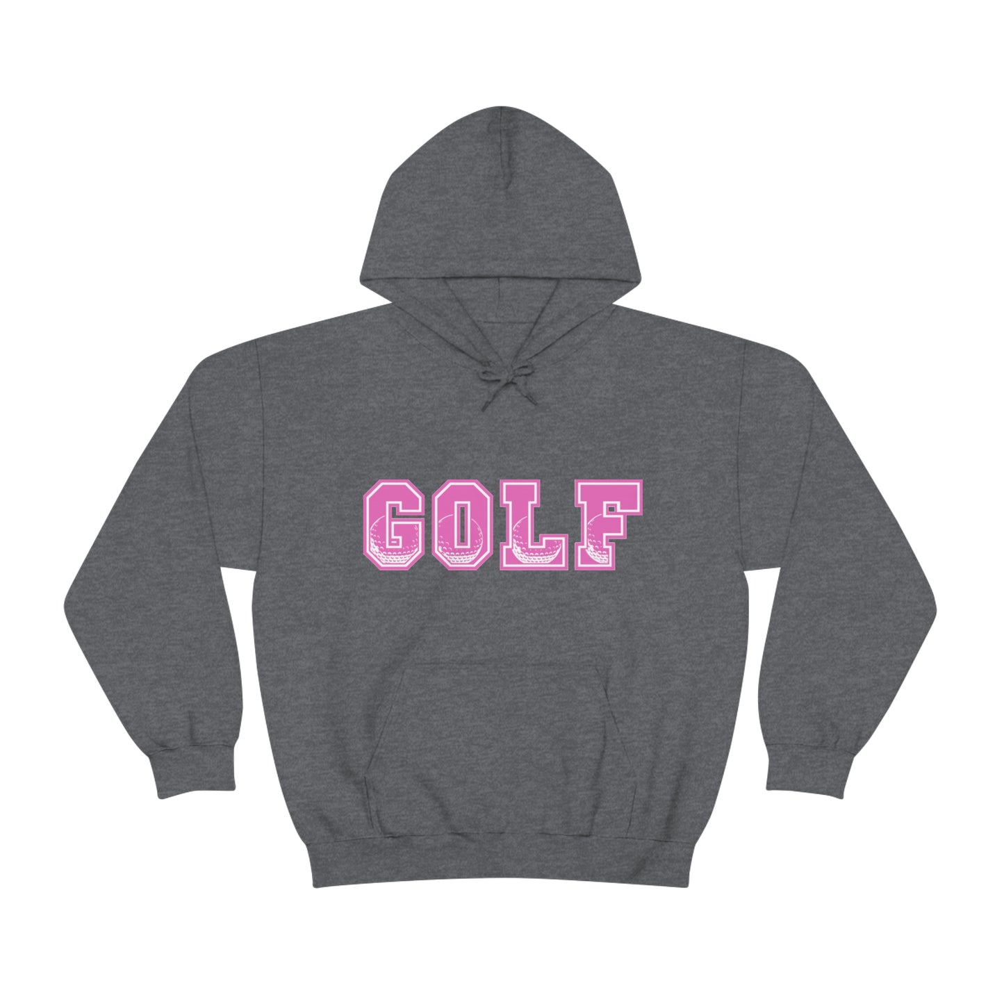 Golf Pink Unisex Heavy Blend™ Hooded Sweatshirt