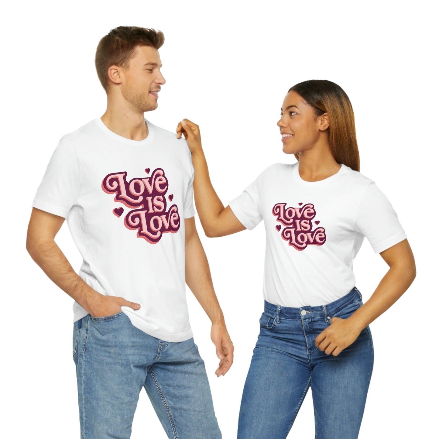 Love is Love Unisex Jersey Short Sleeve Tee