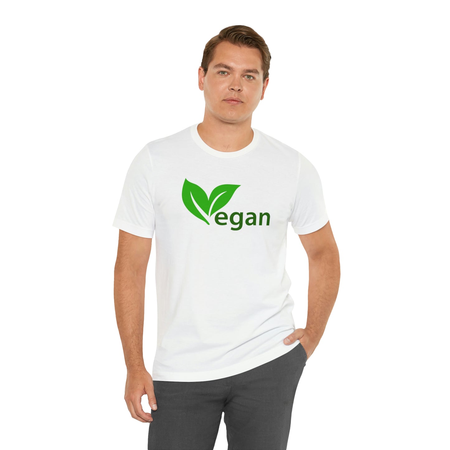 Vegan Unisex Jersey Short Sleeve Tee