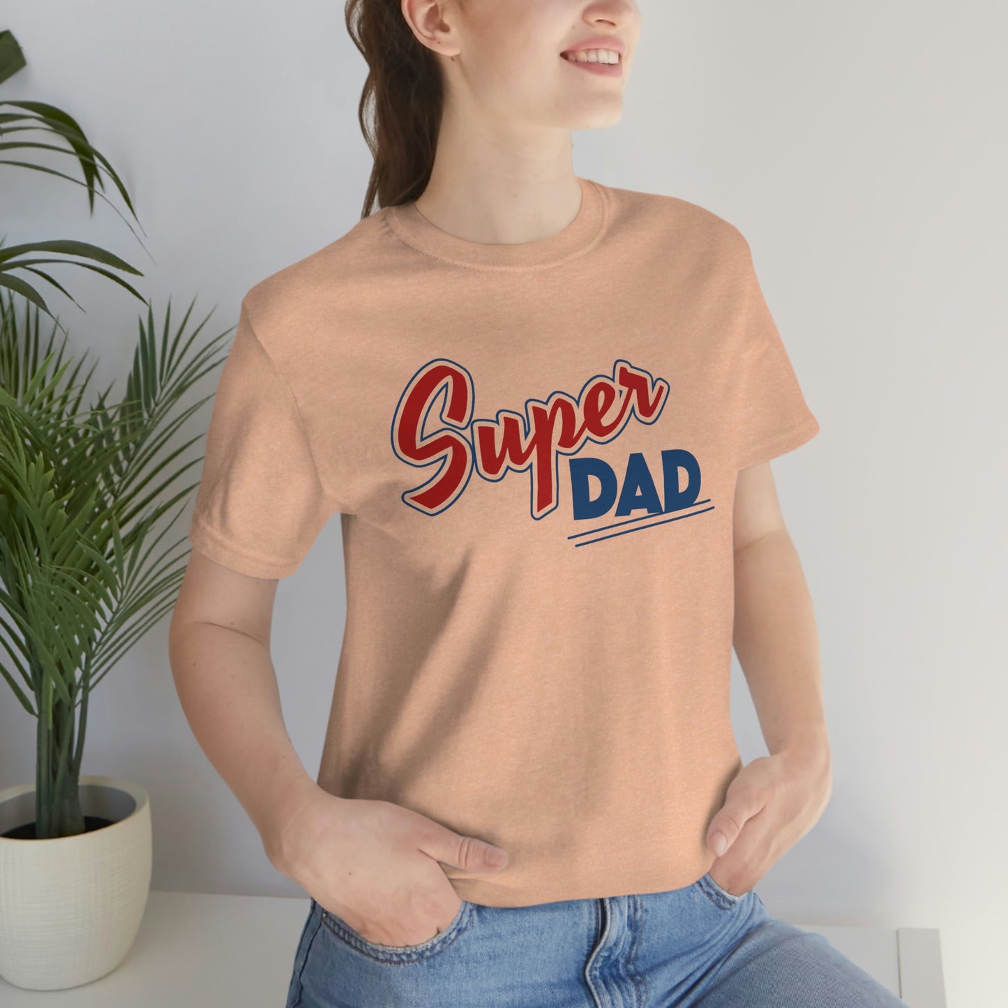 Super Dad Unisex Jersey Short Sleeve Tee