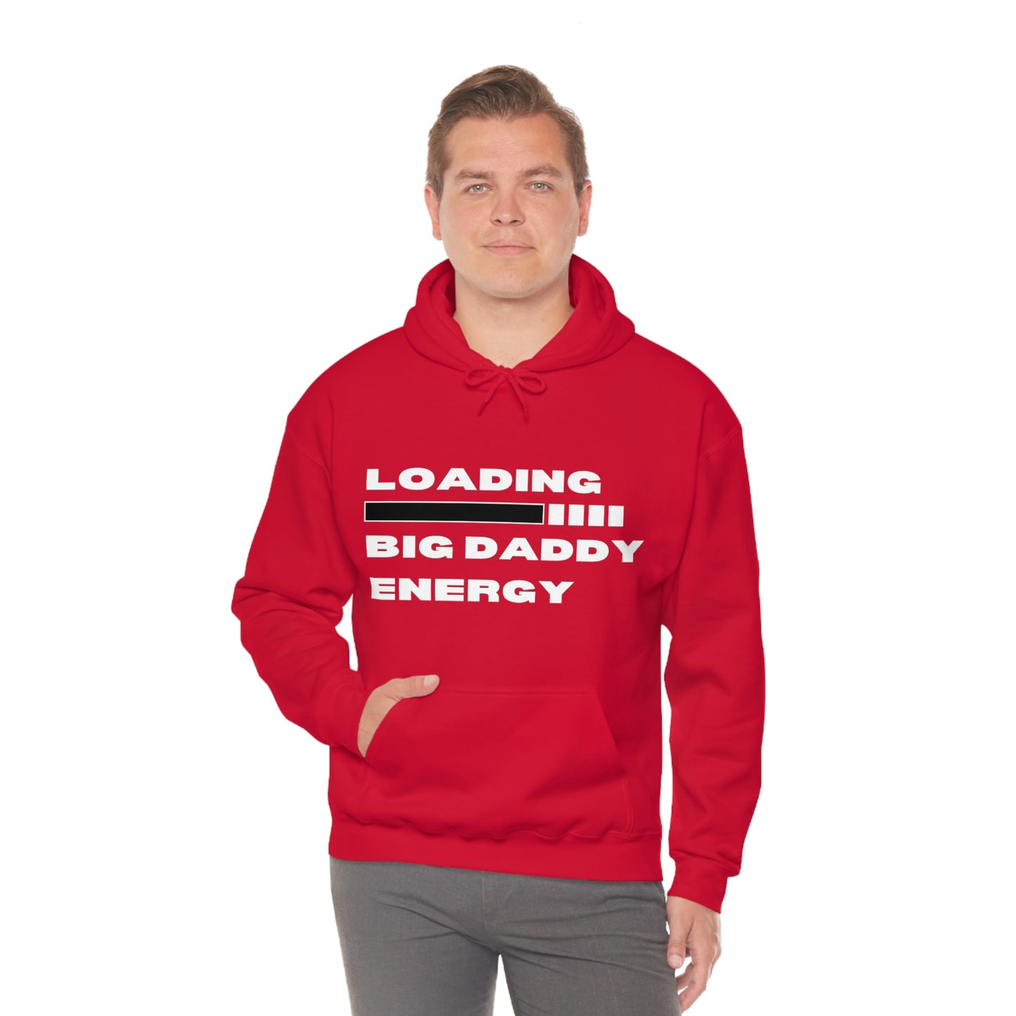 Loading Big Daddy Energy Unisex Heavy Blend™ Hooded Sweatshirt