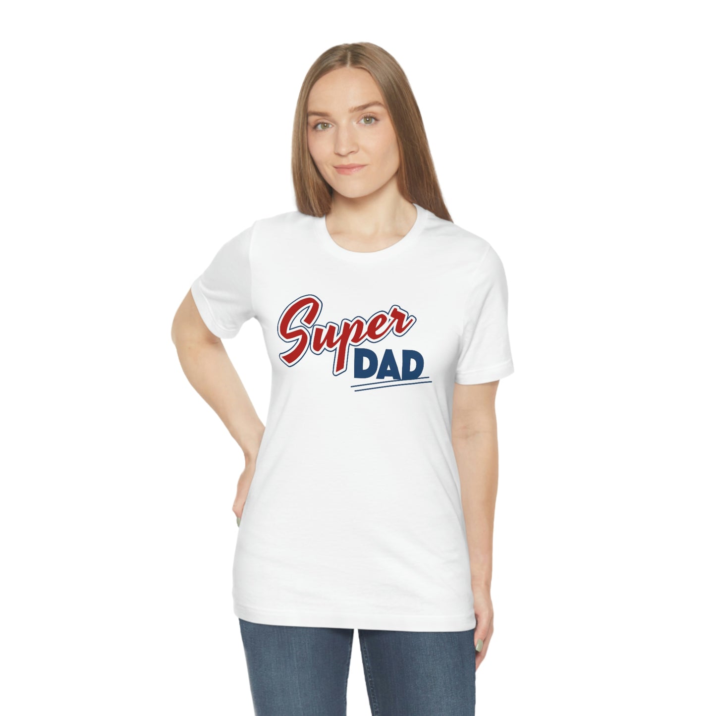 Super Dad Unisex Jersey Short Sleeve Tee