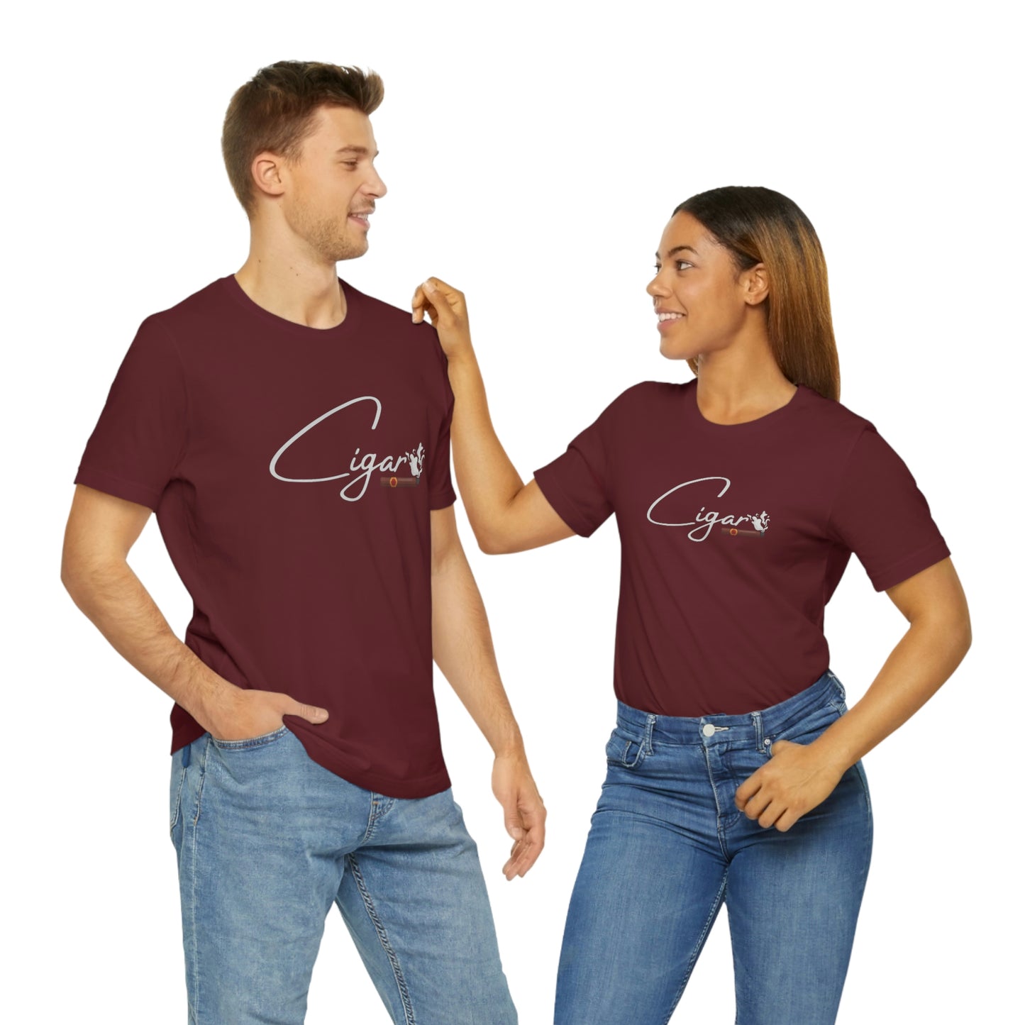 Cigar Unisex Jersey Short Sleeve Tee