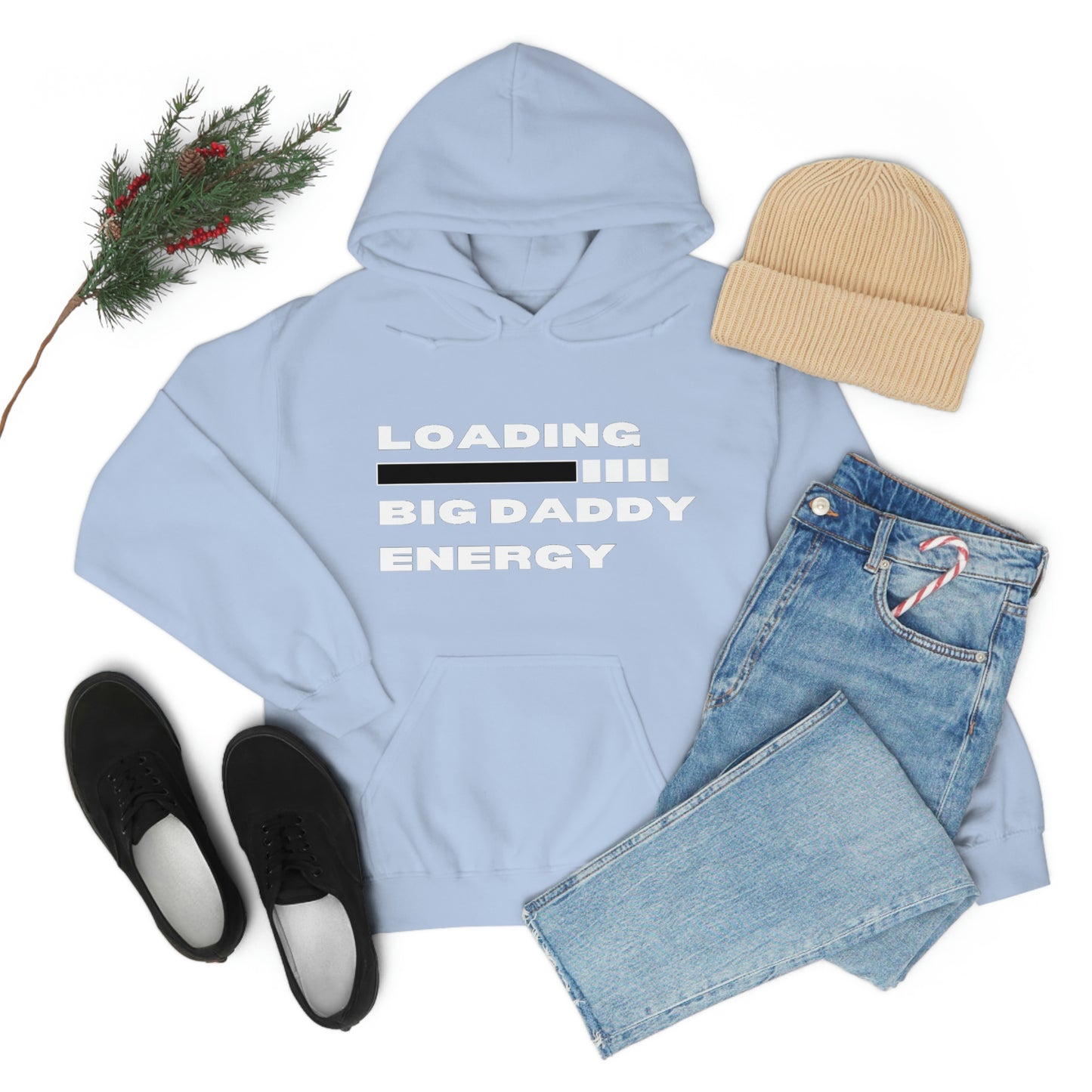 Loading Big Daddy Energy Unisex Heavy Blend™ Hooded Sweatshirt