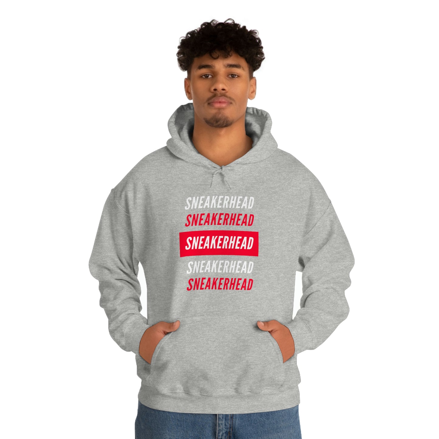 Sneaker Head  Hooded Sweatshirt