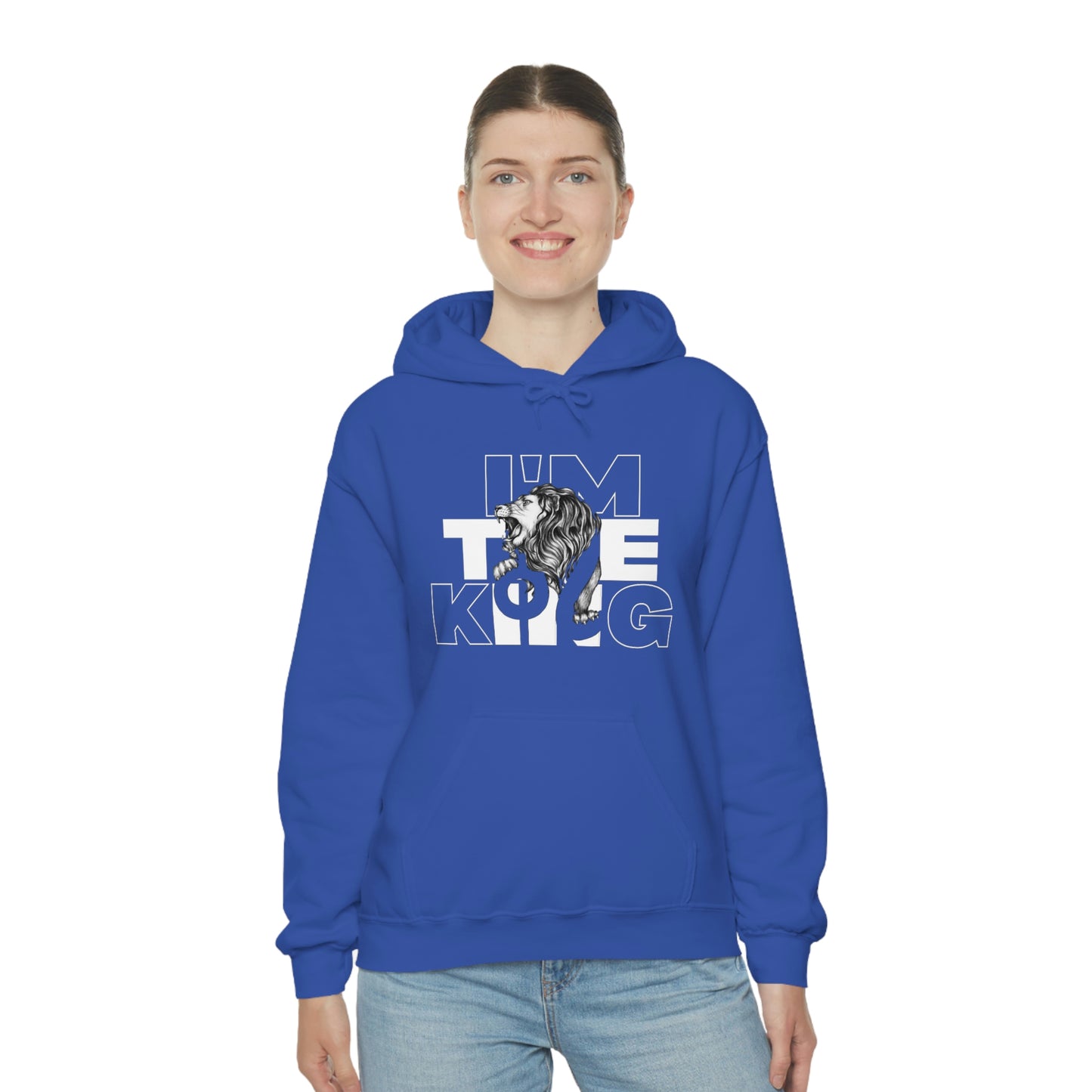 I'm The King Unisex Heavy Blend™ Hooded Sweatshirt