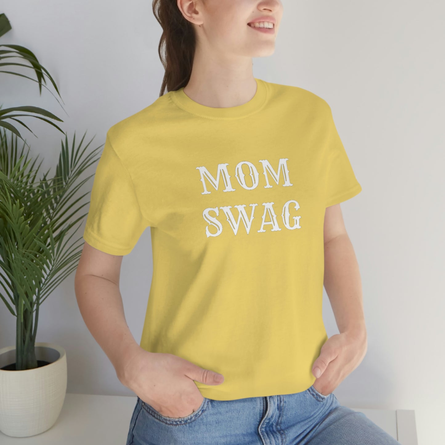 Mom Swag Unisex Jersey Short Sleeve Tee