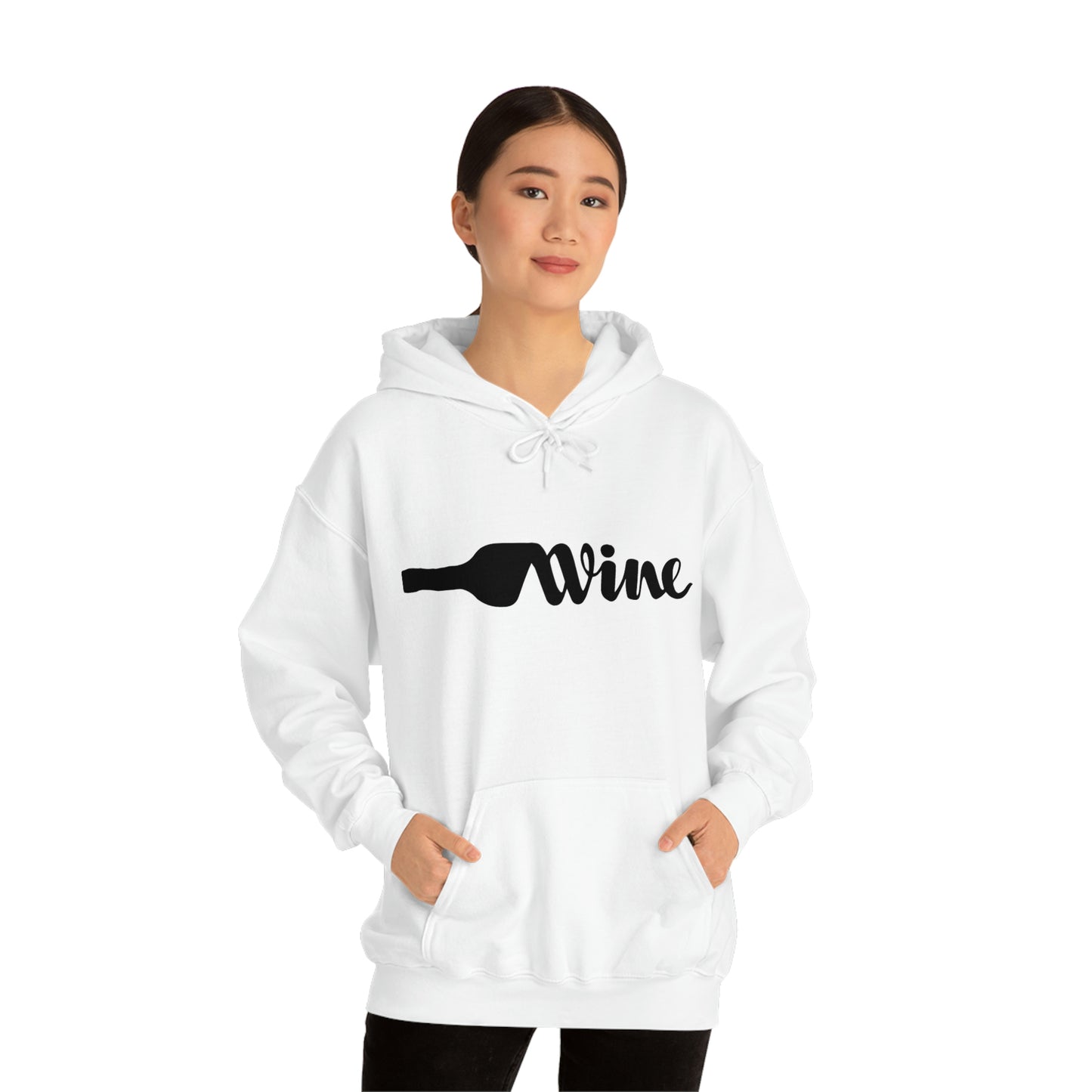 Wine Unisex Heavy Blend™ Hooded Sweatshirt