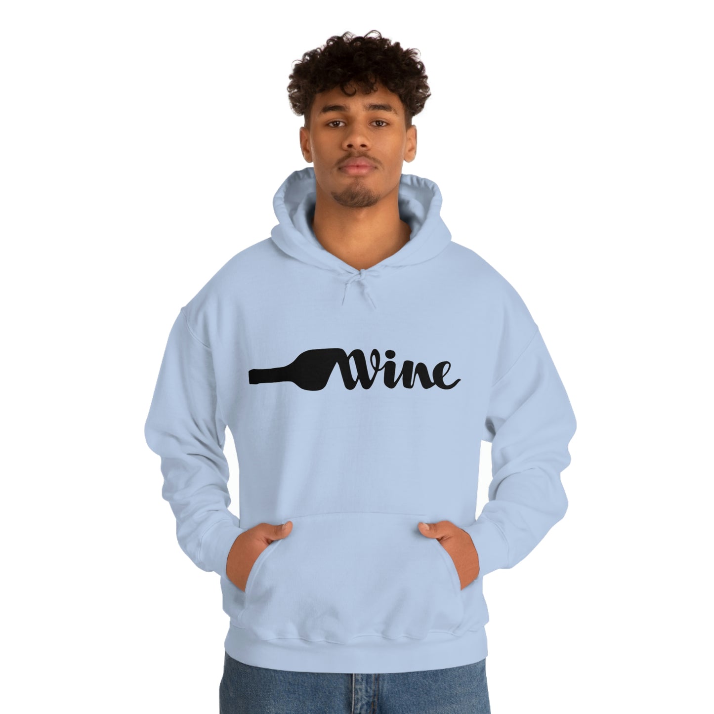 Wine Unisex Heavy Blend™ Hooded Sweatshirt