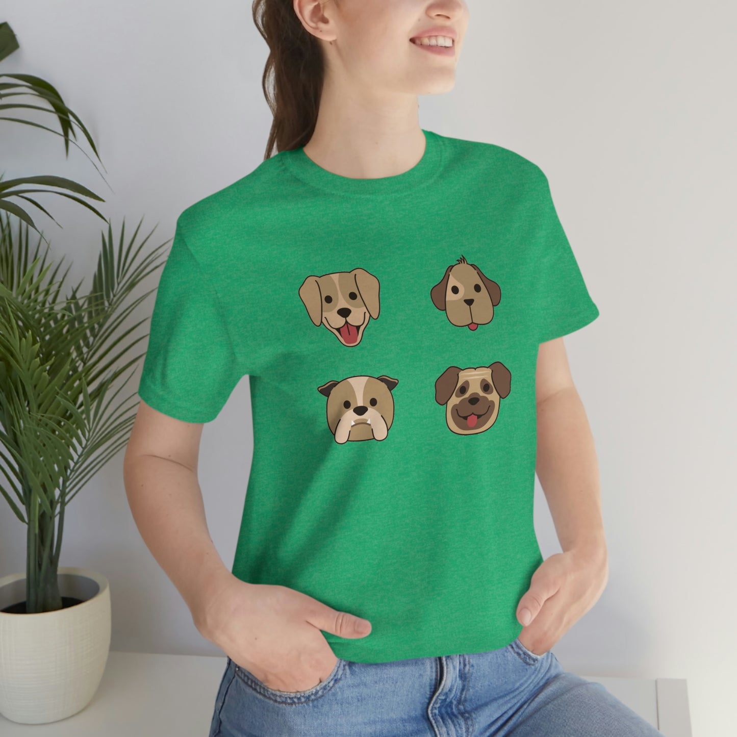 Dogs Unisex Jersey Short Sleeve Tee