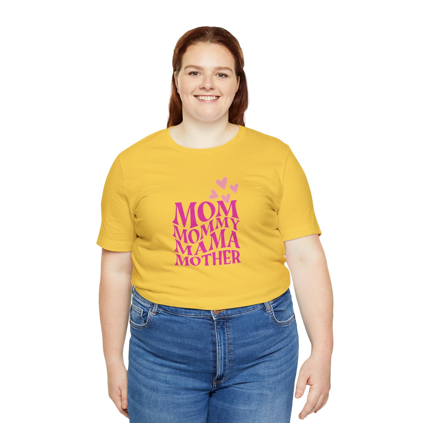 Mom, Mommy, Mama, Mother Unisex Jersey Short Sleeve Tee